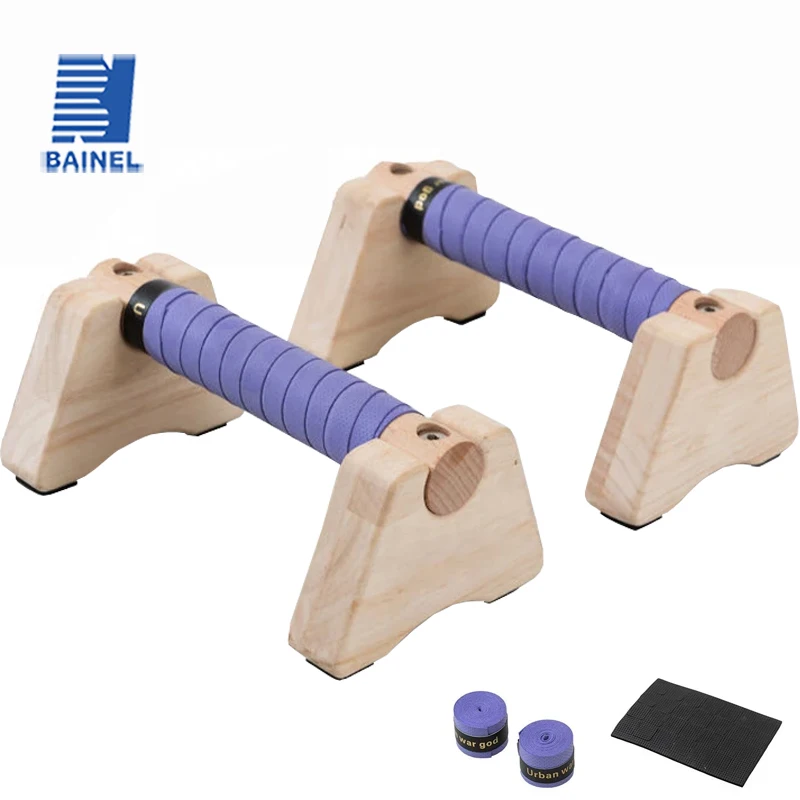 Push Up Board - Stan Push-up kayu tidak licin pegangan