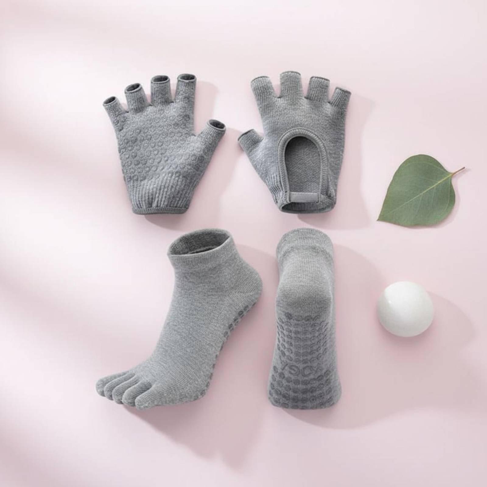 Kaus Kaki Pilates Wanita Anti- - Yoga Fitness Training ulasan dan harga