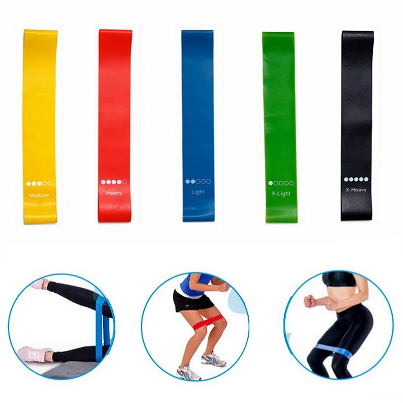 Pita Latihan Elastis Tipe Umum - Yoga Fitness Resistance Band ulasan dan harga