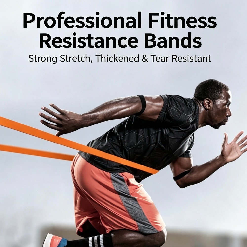 Pita Latihan Ketahanan Tebal,  - Yoga Fitness Resistance Band ulasan dan harga